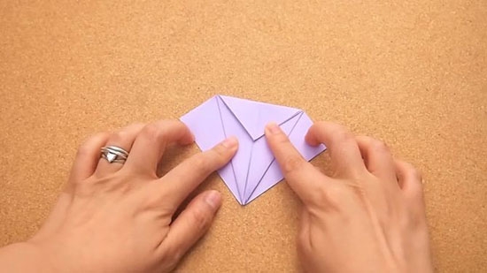 Как сделать журавлика оригами из бумаги своими руками origami zhuravlik iz bumagi 8