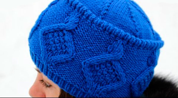 Вязаная спицами шапка Кубанка для женщин: подробное описание шапка кубанка спицами 4