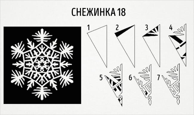 Красивые снежинки из бумаги: советы, схемы snowflakes 21