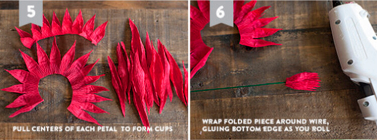 Что можно сделать из бумаги на тему Осень: мастер классы с фото osennie cvety iz bumagi 6