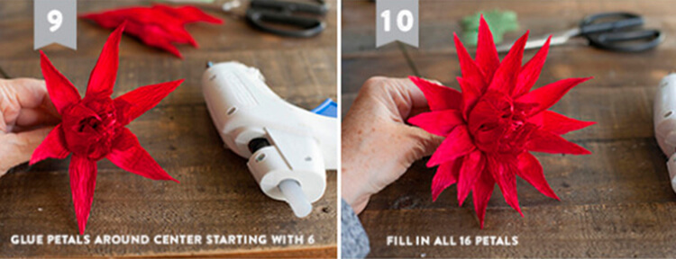 Что можно сделать из бумаги на тему Осень: мастер классы с фото osennie cvety iz bumagi 8