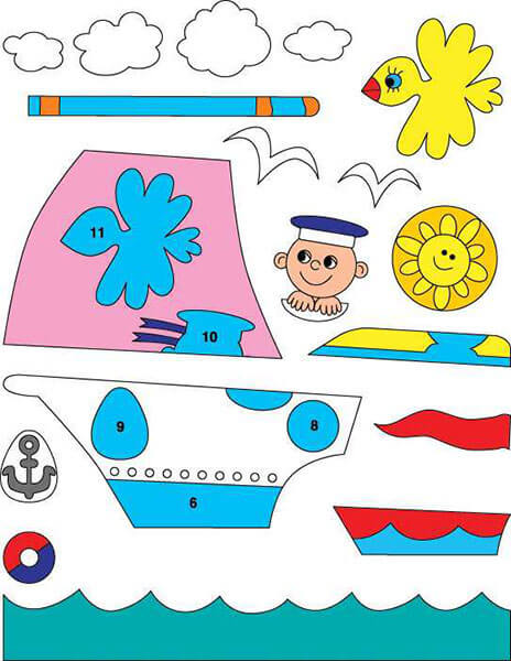 Кораблик для детей: различные способы создания со схемами и описанием korabl svoimi rukami 57