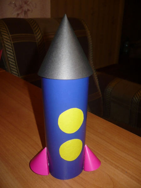 Как сделать ракету своими руками: поделка для сада и школы Podelka raketa 27