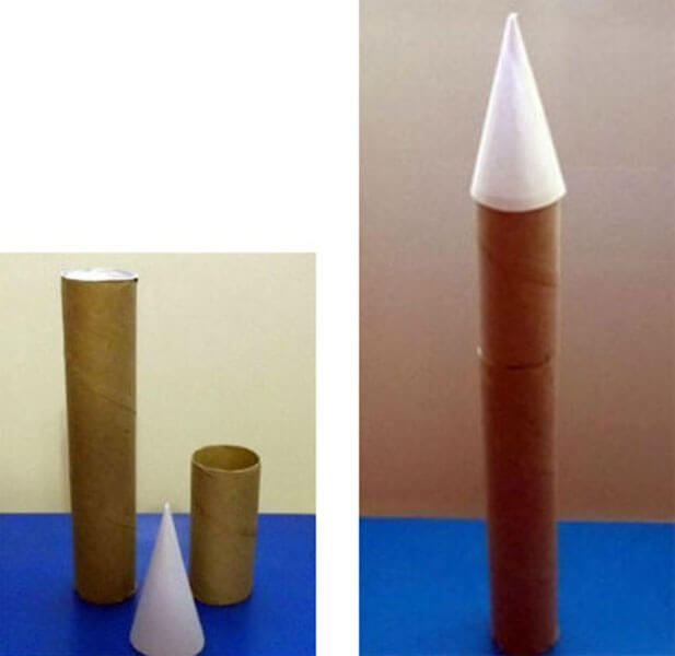 Как сделать ракету своими руками: поделка для сада и школы Podelka raketa 52