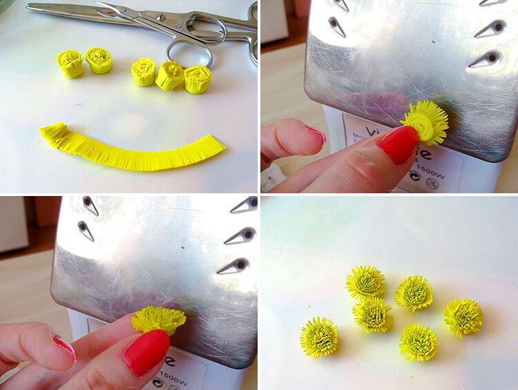 Изготовление собственного цветка маргаритки из различных материалов 95 98