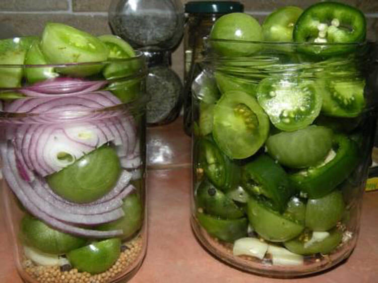 Как приготовить зеленые помидоры на зиму: рецепты пальчики оближешь recept zelenyh pomidor na zimu 15