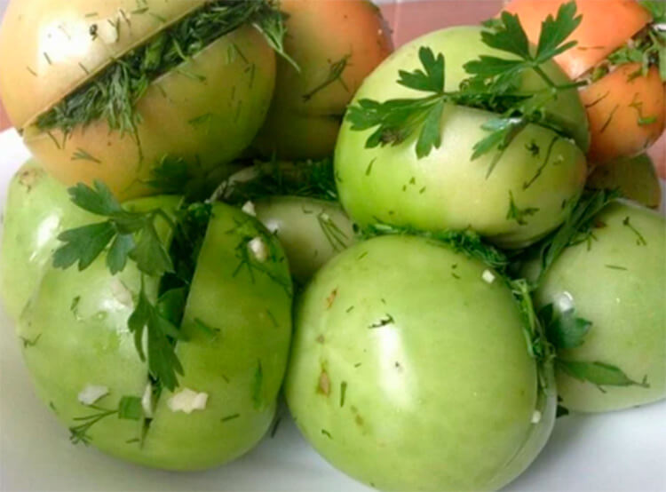 Как приготовить зеленые помидоры на зиму: рецепты пальчики оближешь recept zelenyh pomidor na zimu 9